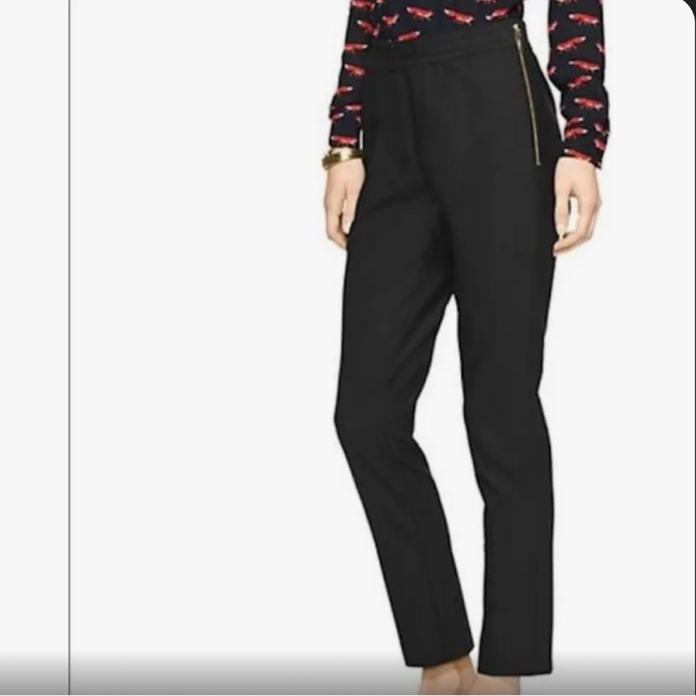 NWT KATE SPADE blaze a trail stretch black pants size 4
